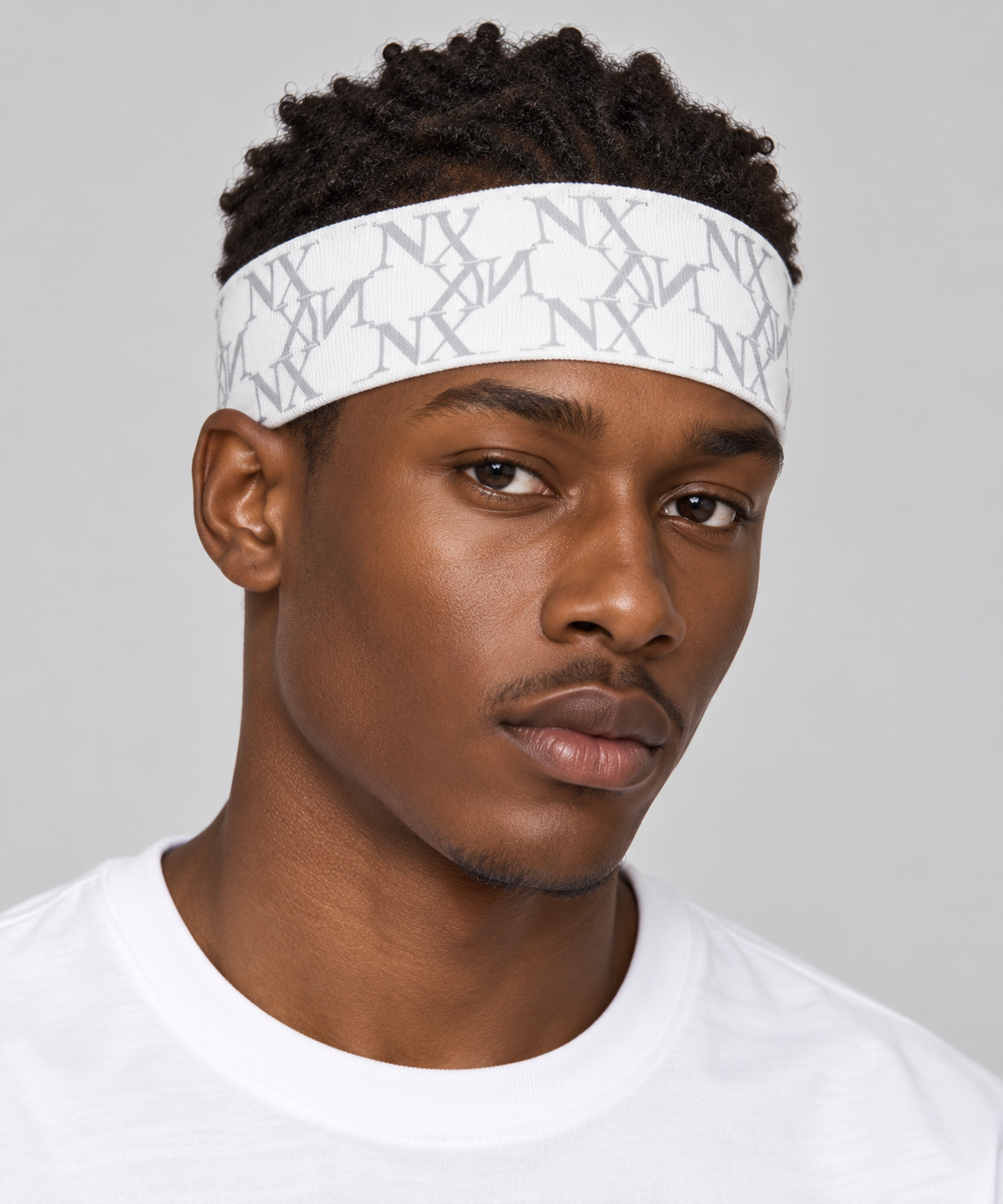 NX MONOGRAM HEADBAND