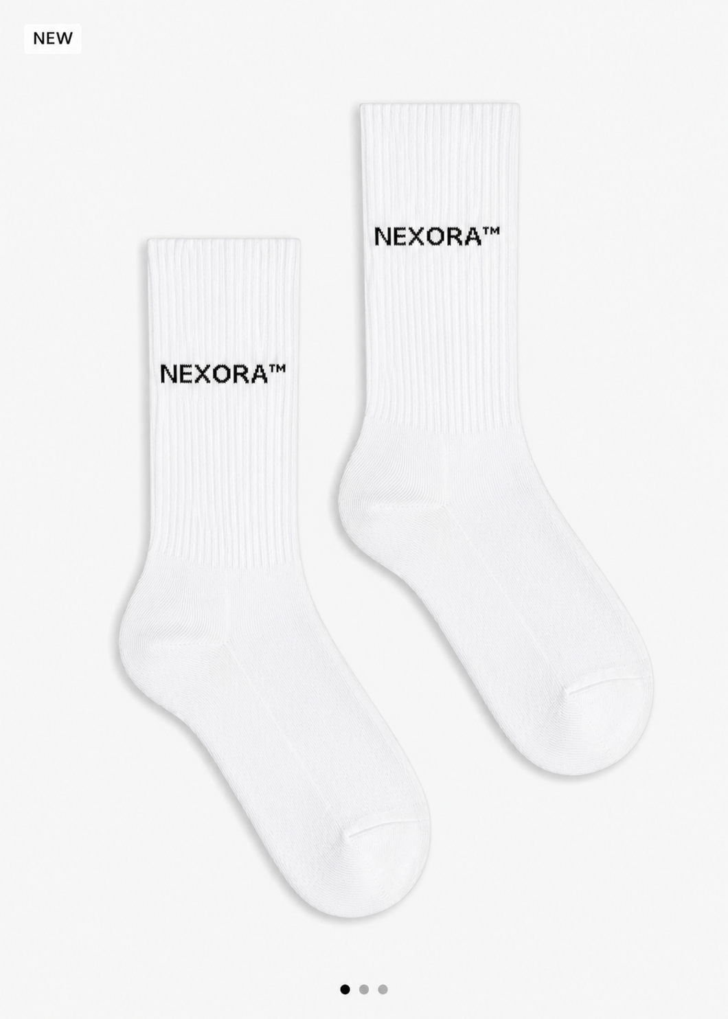 NEXORA FIRST EDITION - CORE CREW SOCKS - Nexora